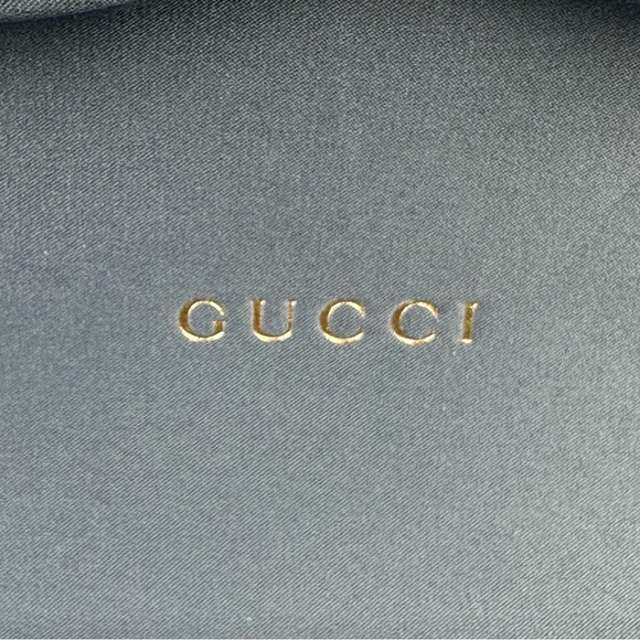 Gucci Case Eyeglasses Sunglass Case‎ Hard Shell Velvet Large - Picture 3 of 7